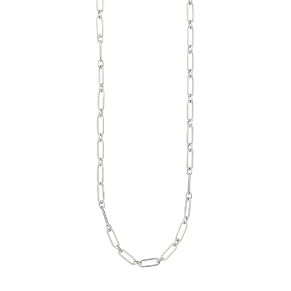 Forever Linked Chain in Silver - 22" L