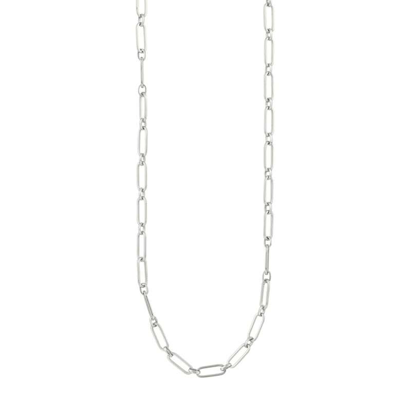 Forever Linked Chain in Silver - 22" L