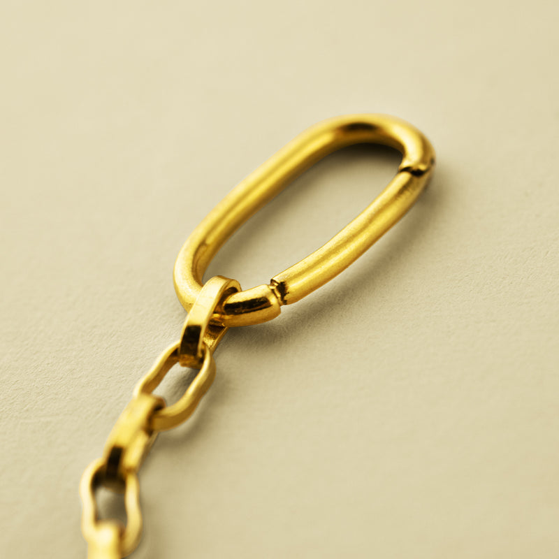 Paper Chain Bracelet - Small Link in Gold