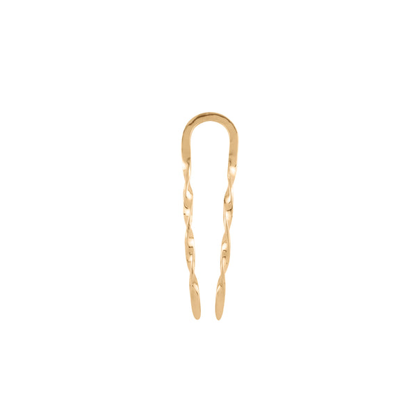 Effortless Twist Hair Pin in Bronze - Small