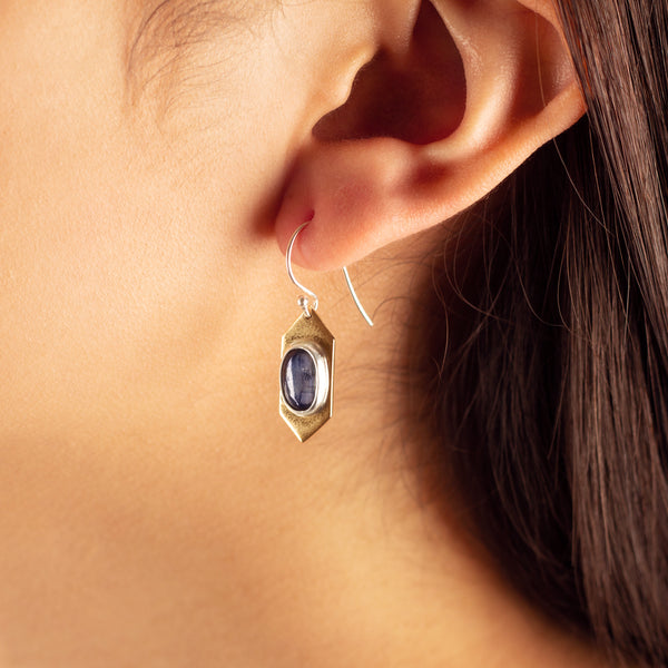 Kyanite Empire Earrings