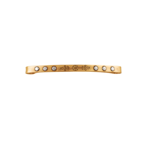 Riveted Cross Stitch Barrette