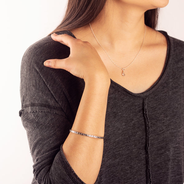 Gold and Silver Bangle Bracelets The Good Collective