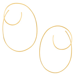 Loop de Loop Earrings in Gold - Large