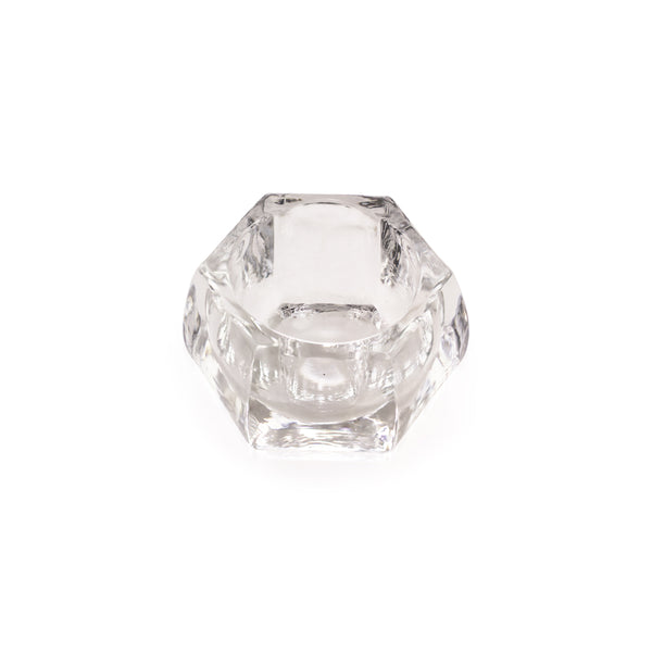 Vintage Ditty Valet- Hexagon Pressed Glass V11