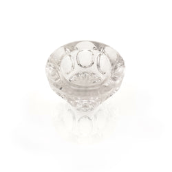 Vintage Ditty Valet- Round Pressed Glass V1