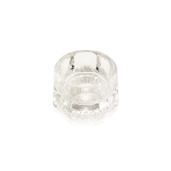 Vintage Ditty Valet- Octagon Pressed Glass V8