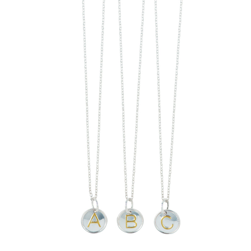 Letter Charm Necklace