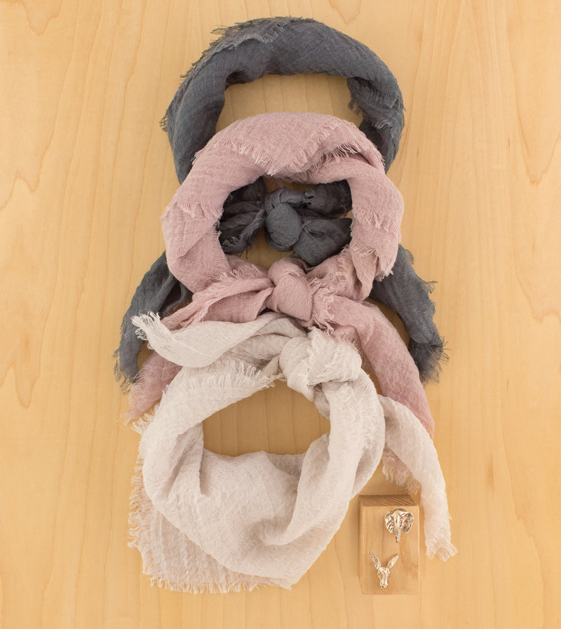 Cloud Scarf in Charcoal - Small