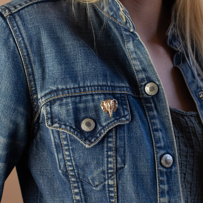 Elephant Party Pin