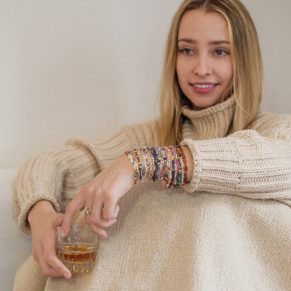 Pyrite's Booty Bracelet in Mixed Lapis