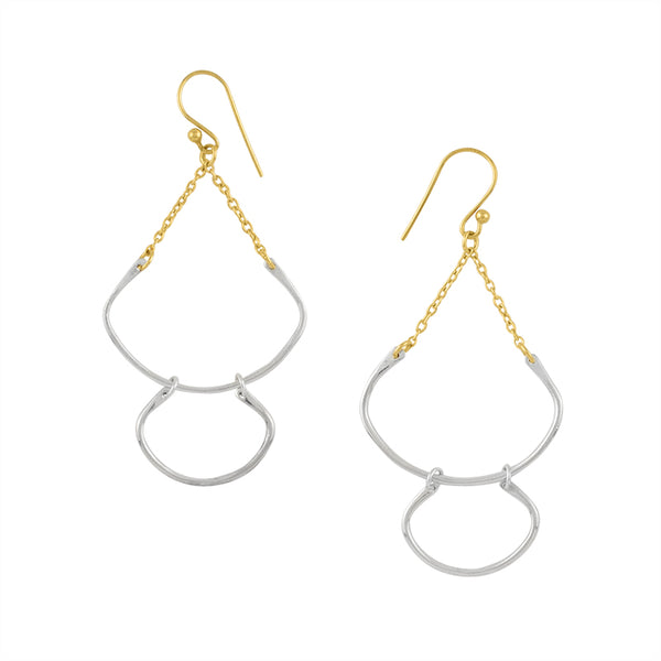 Two-tone Paloma Earrings