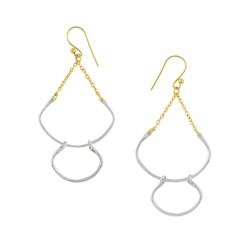 Two-tone Paloma Earrings