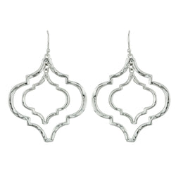 Tangiers Earrings in Silver - Large
